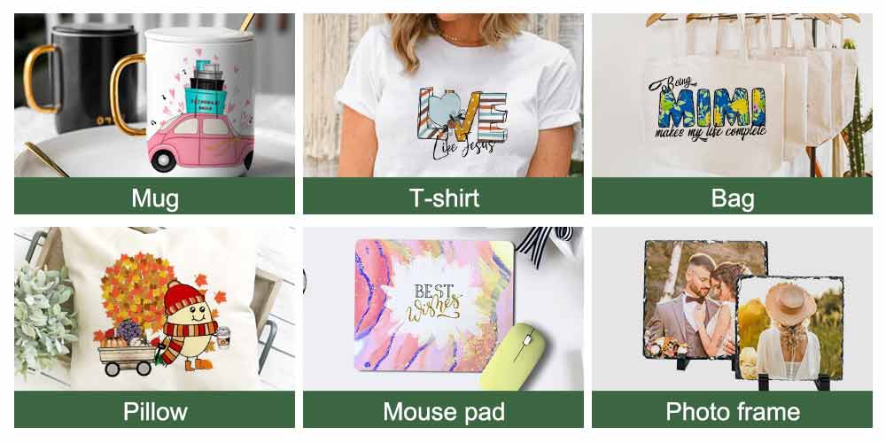 application of fast dry sublimation paper