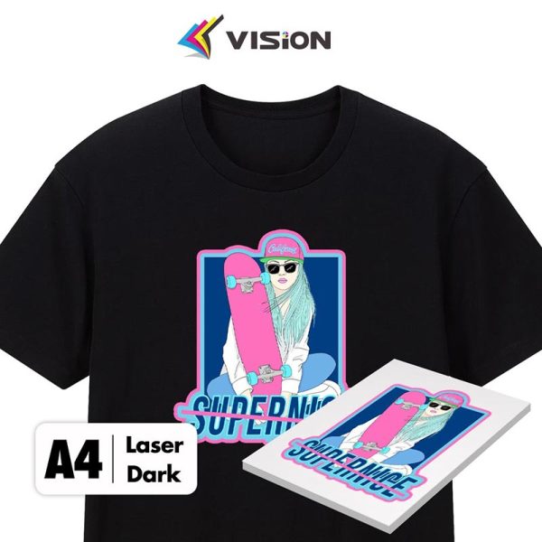 Laser Dark Transfer Paper Laser Tshirt Transfer Paper factory&supplier