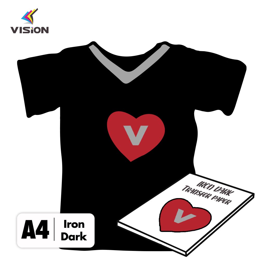 Ironon transfer paper for dark fabricst shirt transfers100Free Sample
