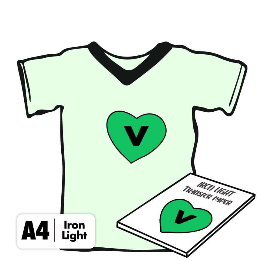 Inkjet Light Iron On Transfer Paper Heat Transfer paperSublimation