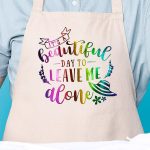 Soft htv Vinyl-apron