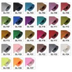 glitter htv vinyl color chart