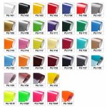 pu htv vinyl color chart