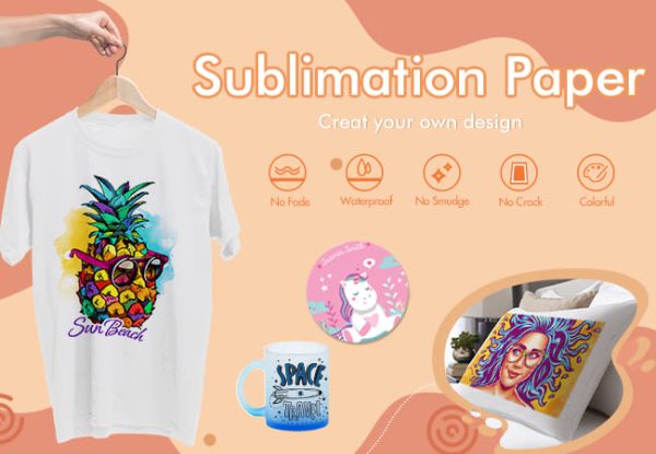 How to make a personalized t-shirt with sublimation paper?