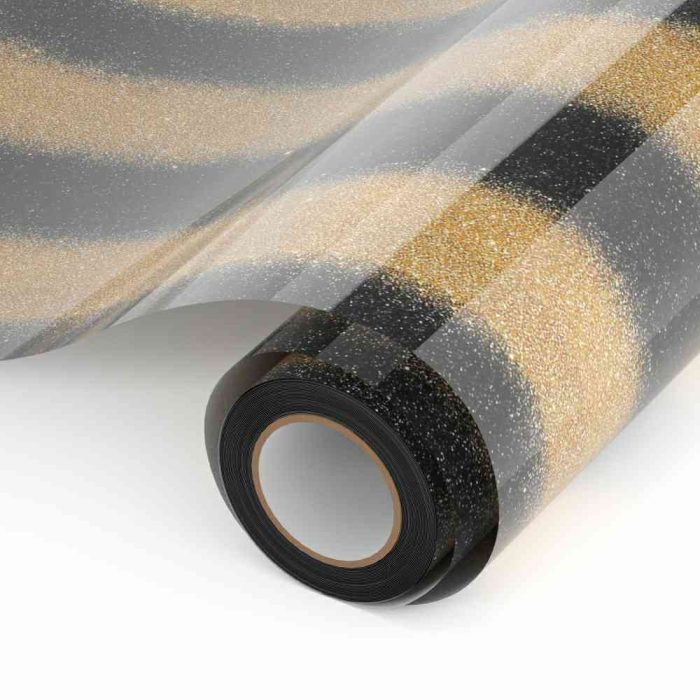 Rainbow Glitter Heat Transfer Vinyl(RGL-Y03)3