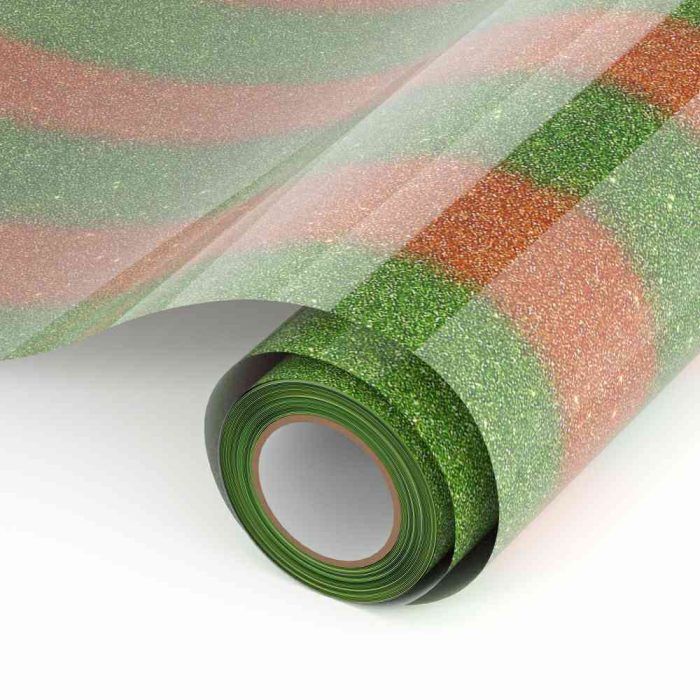 Rainbow Glitter Heat Transfer Vinyl(RGL-Y04)3