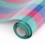 Rainbow Glitter Heat Transfer Vinyl(RGL-Y10)3