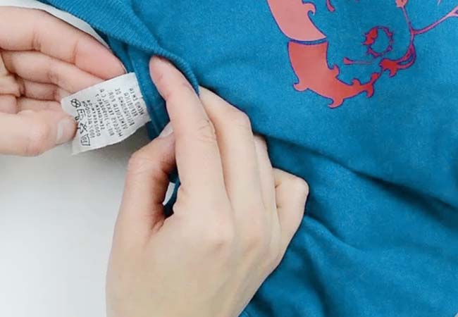 The 3rd method to remove iron on transfer paper printed on tshirt