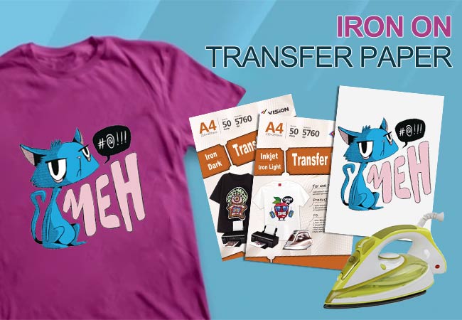 How to print your own t shirt - iron on transfer