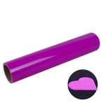 3D puff heat transfer vinyl Purple-Y09-1