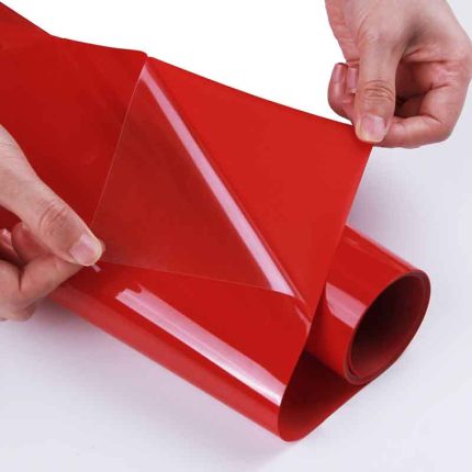 3D puff heat transfer vinyl red-Y03-2