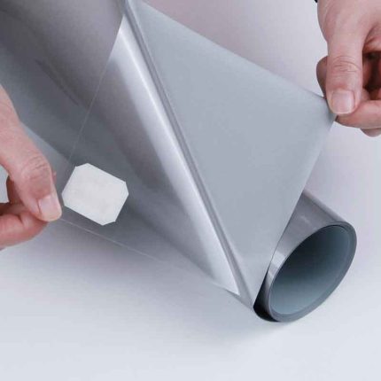 3D puff heat transfer vinyl silver-Y08-2