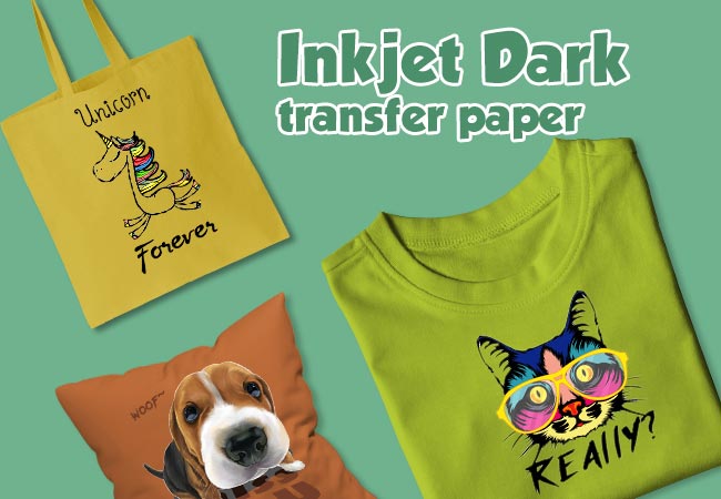 inkjet dark transfer paper0309-2