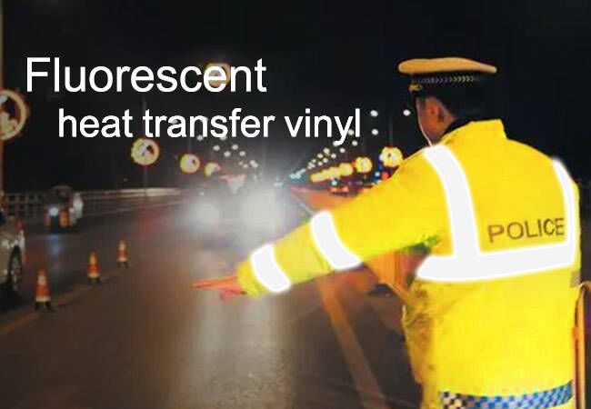 fluorescent heat transfer vinyl