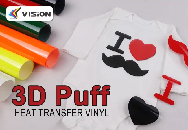 3D Puff heat transfer vinyl-0621