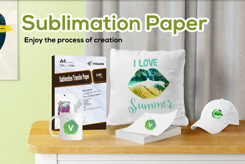 application of dye sublimation paper