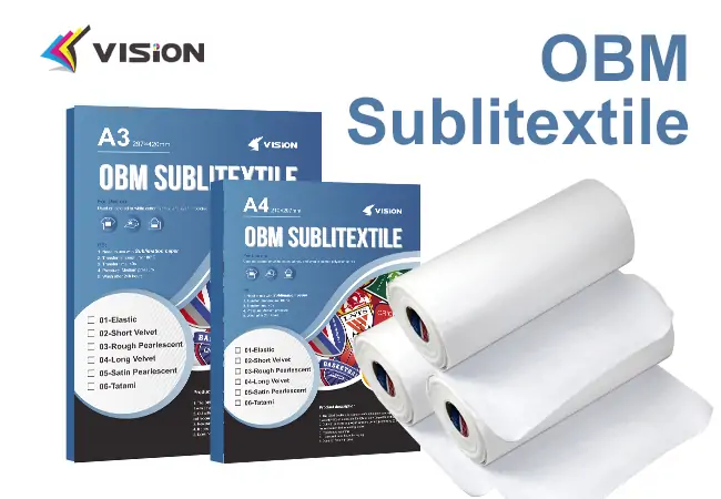 obm sublitextile sheet&roll