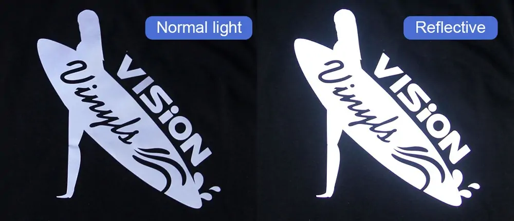 Reflective Heat Transfer Vinyl-effect