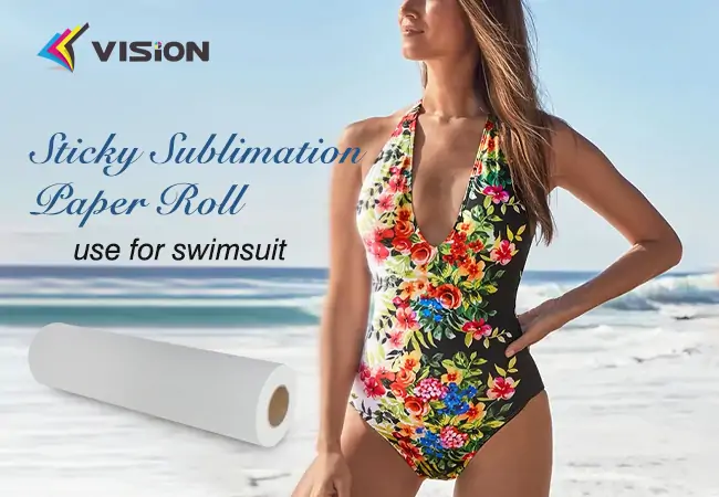 sticky sublimation paper on swimsuit-0707