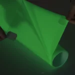 Glow In The Dark Heat Transfer Vinyl-Green 3