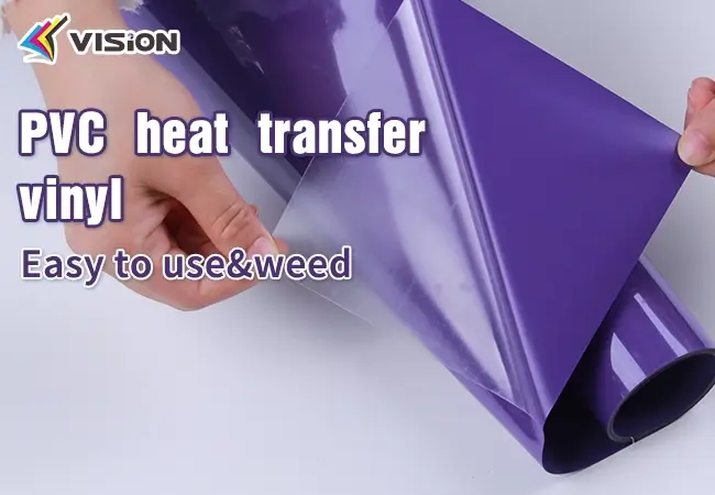 PVC heat transfer vinyl use