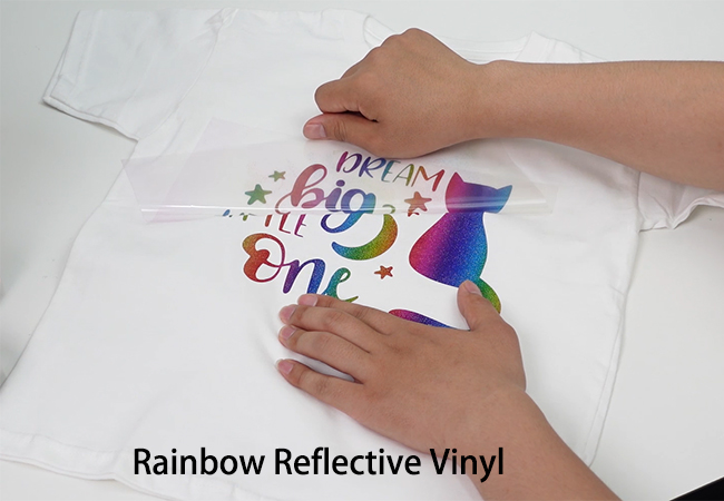rainbow Reflective vinyl