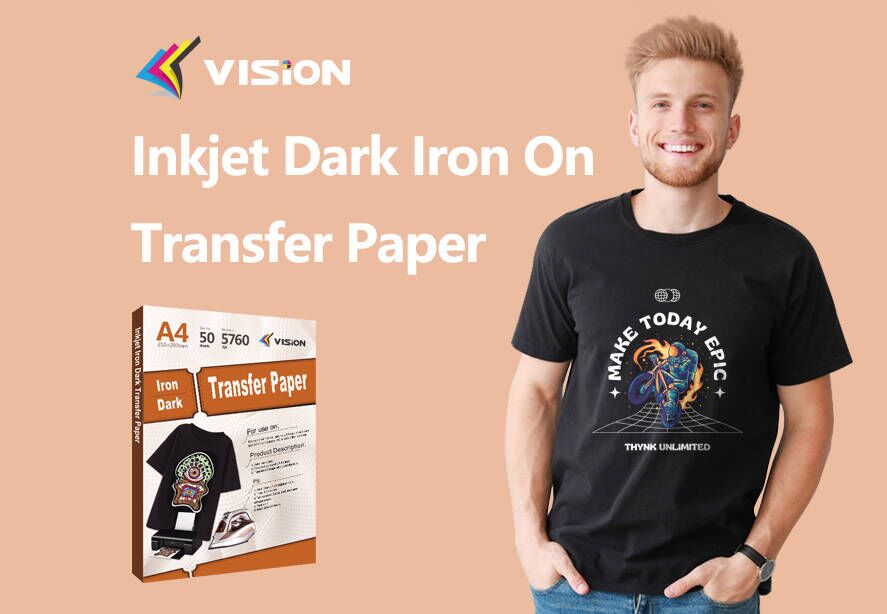 Inkjet Dark Iron On Transfer Paper
