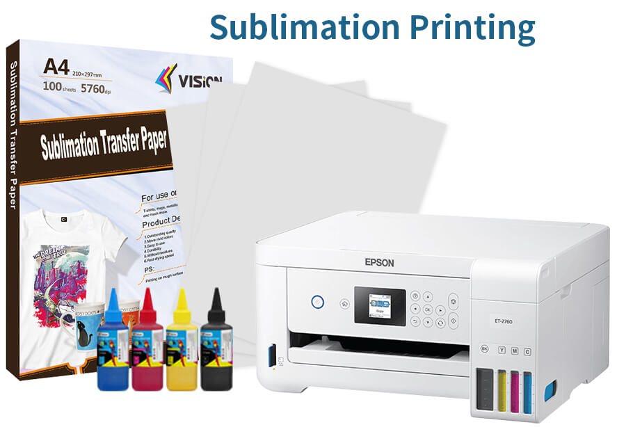 Can I use DTF ink on sublimation paper? I have a DTF printer and want to  know if I could do sublimation with the same ink - Quora