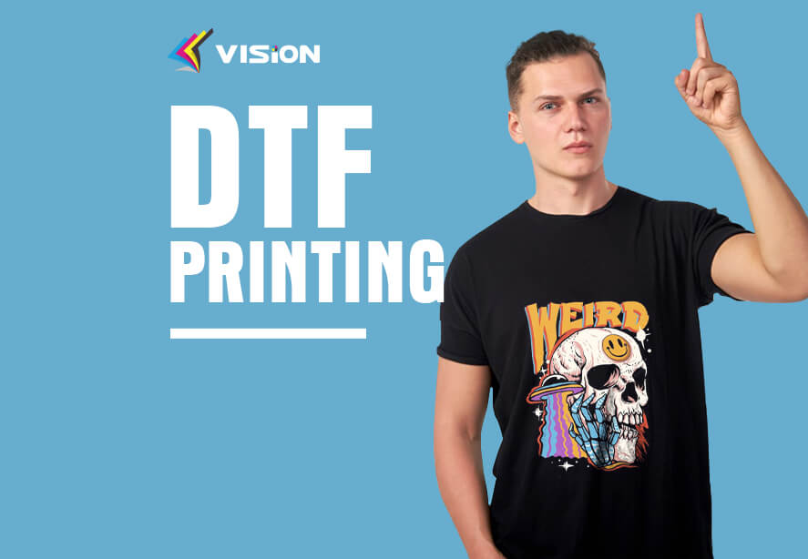DTF printing on tshirt