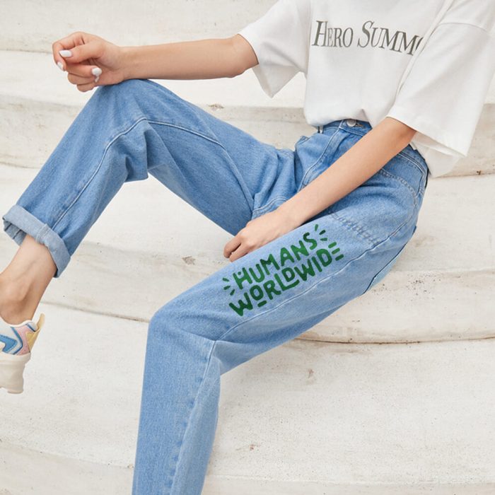 Metallic htv Vinyl -jeans