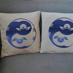 Metallic htv Vinyl -pillow