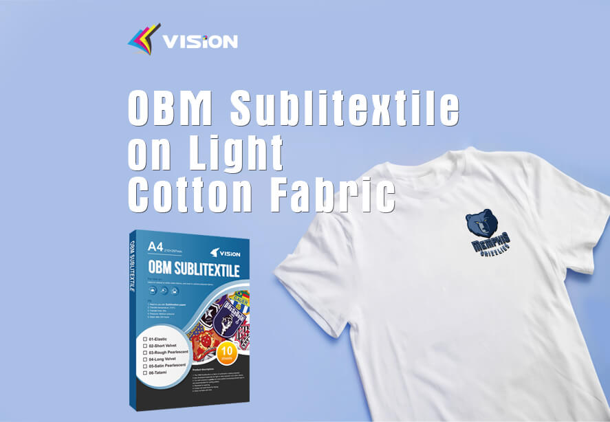 OBM Sublitextile on Light Cotton Fabric