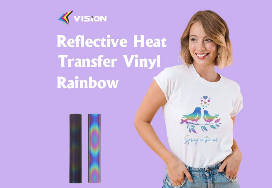 Violet Reflective Heat Transfer Vinyl (HTV)