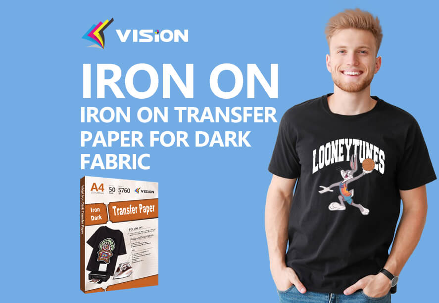 Iron On Transfer Paper for Dark Fabric