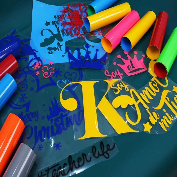 Silicone PU HTV vinyl-green-red-4