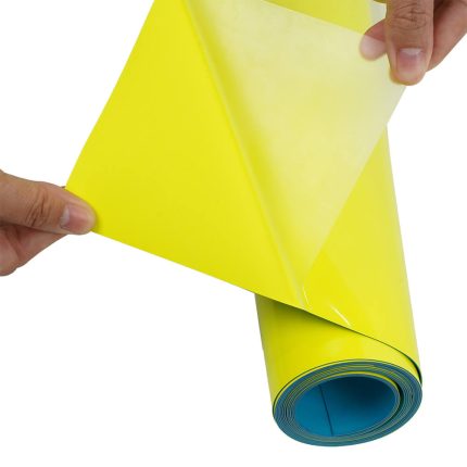 Silicone PU HTV vinyl-yellow-blue-2