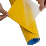 Silicone PU HTV vinyl-yellow-blue-2