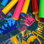 Silicone PU HTV vinyl-yellow-blue-4