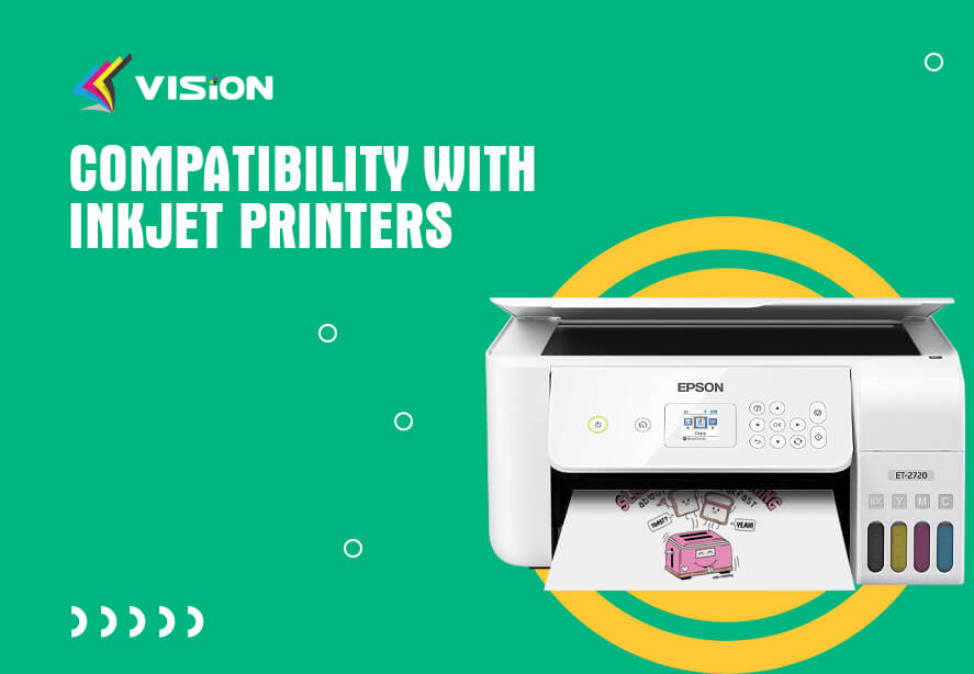 Compatibility with inkjet printers