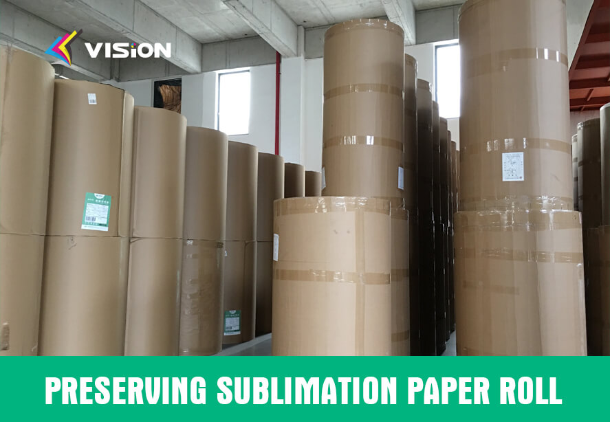 Preserving Sublimation Paper Roll