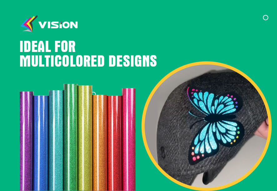 Ideal for Multicolored Designs