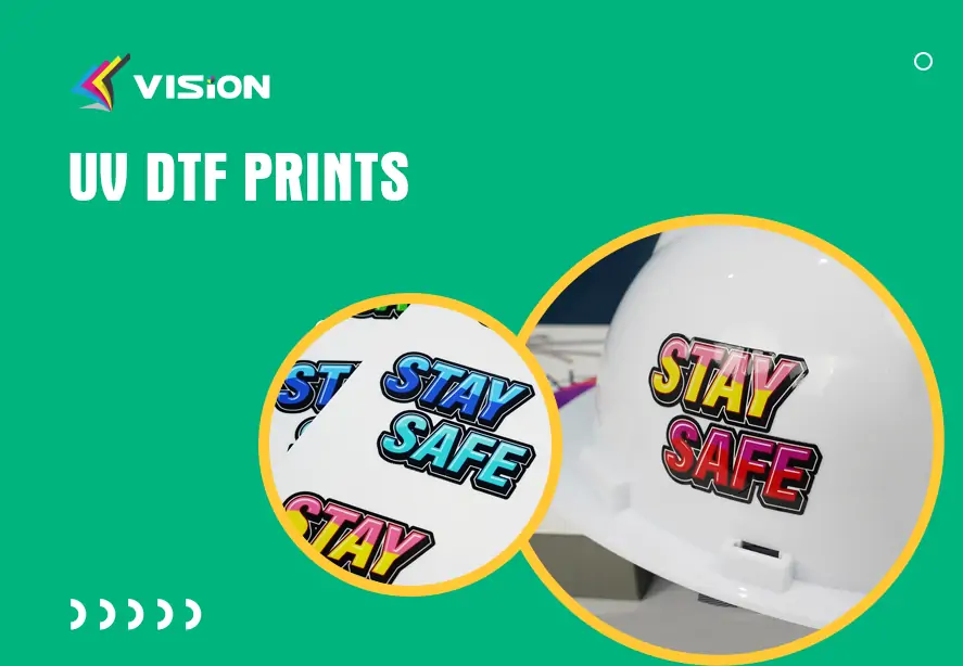 UV DTF prints-helmet