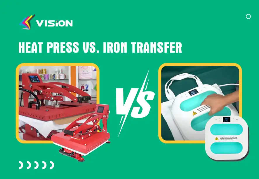 Heat Press vs. Iron Transfer