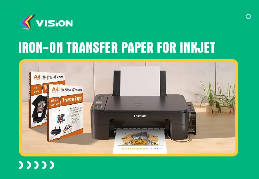 Iron-On Transfer Paper for Inkjet