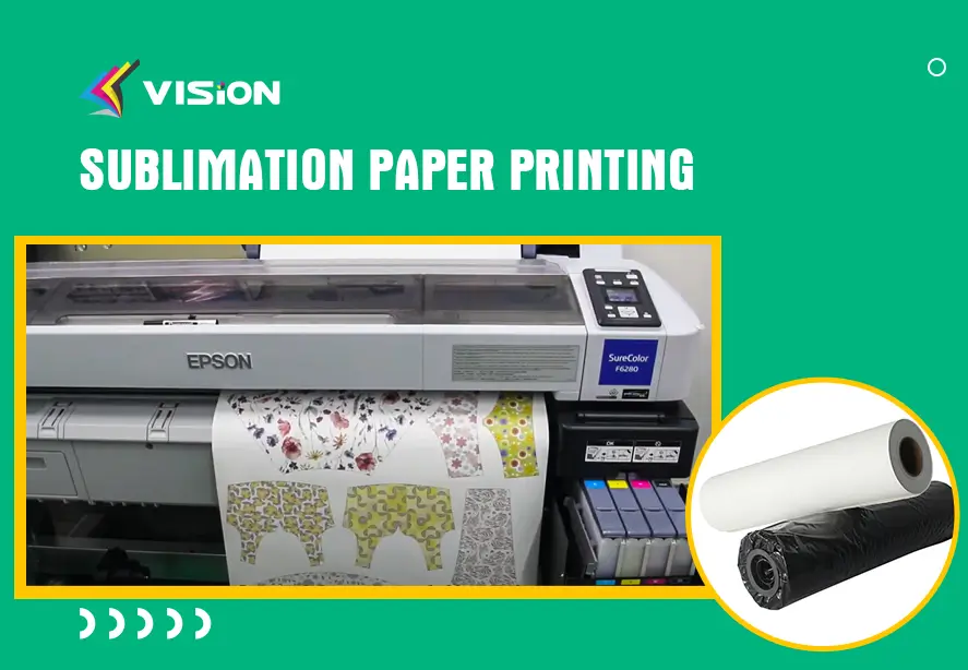 Sublimation paper printing