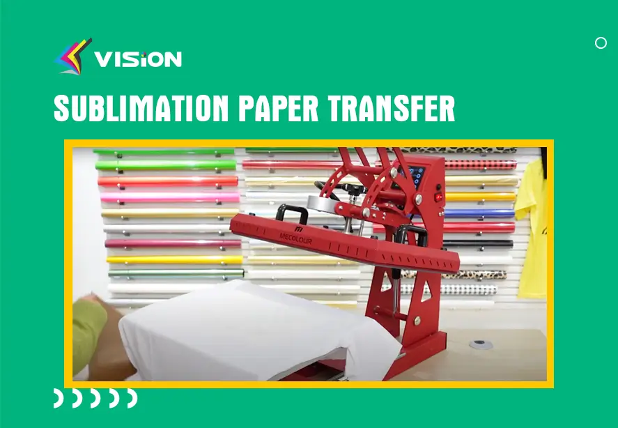 Sublimation paper transfer