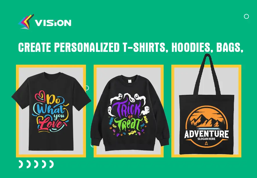 personalized t-shirts, hoodies, bags,