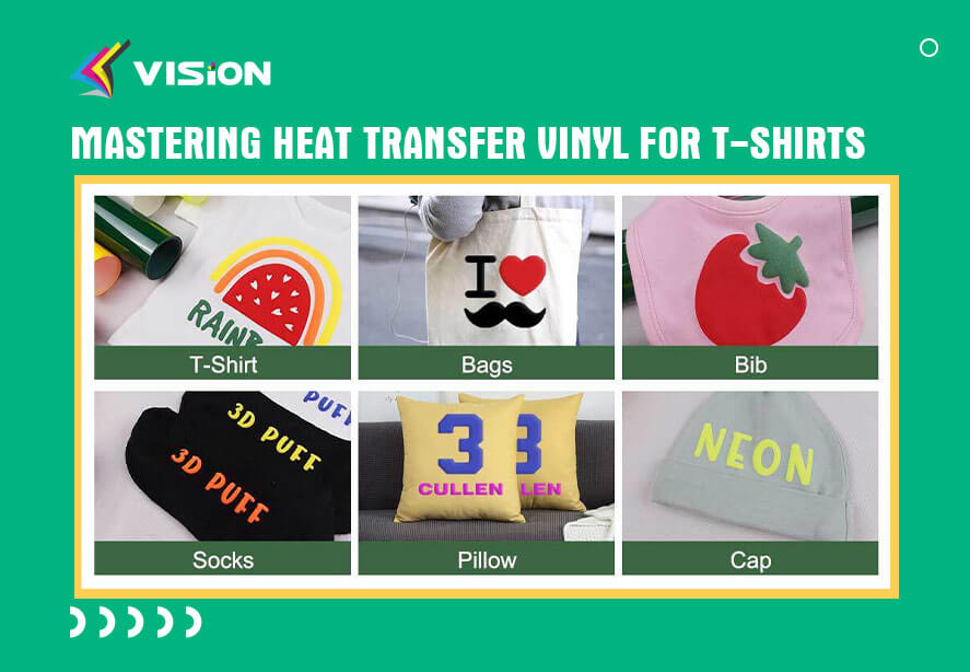 How to Apply Heat Transfer Vinyl to T-Shirts