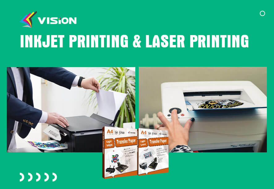 Inkjet printing & Laser printing