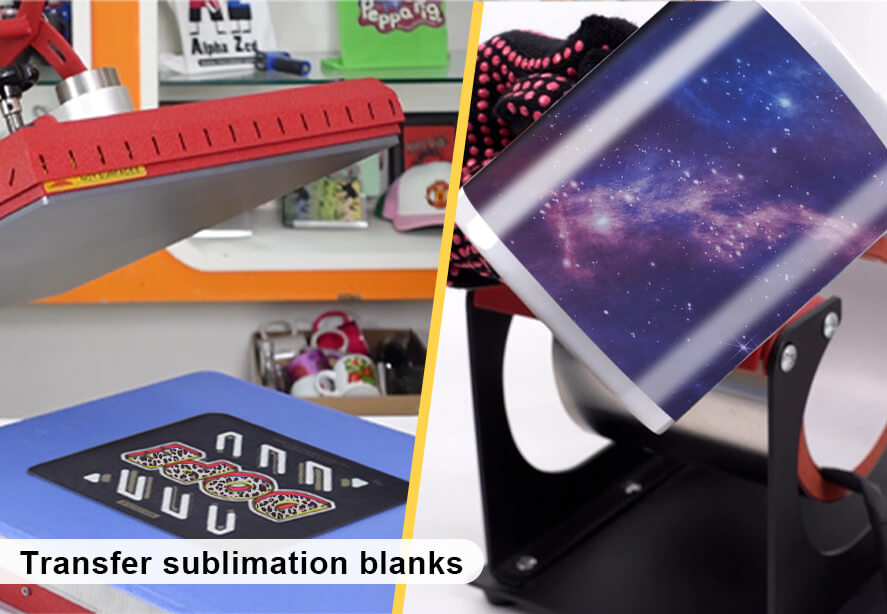 Transfer sublimation blanks